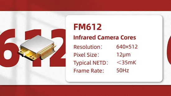 LWIR 640x512 17µm Uncooled Thermal Imaging Core for Helmet Mounted Devices 