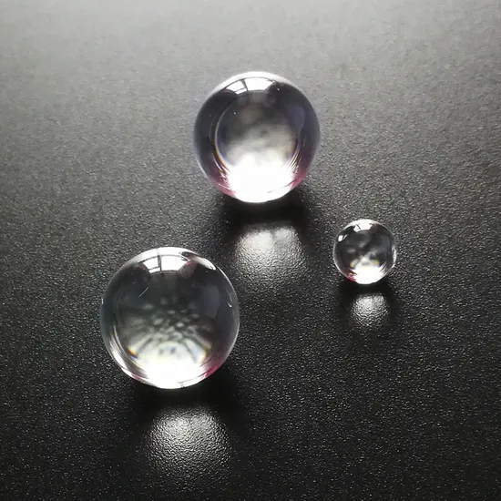 Diameter 1mm 2mm Optical Glass Bk7 Fused Silica Ball Lens 
