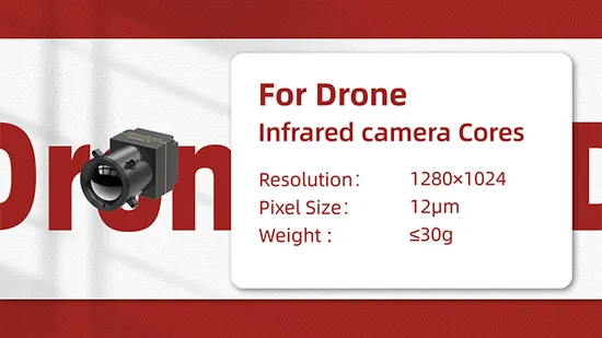 Uncooled Micro LWIR Thermal Camera Core 640x512 12μm With 9.1mm Lens 