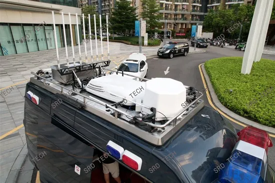 Long Distance 3km Vehicle Mounted Uav Drone Jammer Ultimate Anti