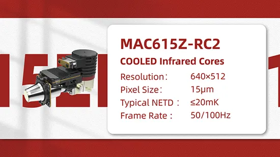 Infrared Camera Core with 640x512 15μm Cooled MWIR Thermal Imaging Sensor 